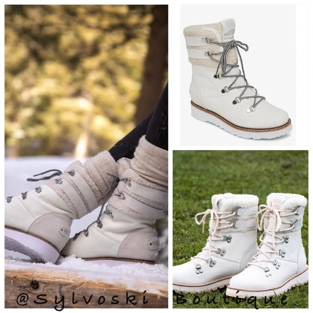 🔥ROXY Brandi - Leather Boots for Women NWT - Picture 8 of 13